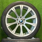 Originele 19 inch BMW 166M velgen met banden 5-serie e60 e61, Auto-onderdelen, Banden en Velgen, 19 inch, Gebruikt, Banden en Velgen