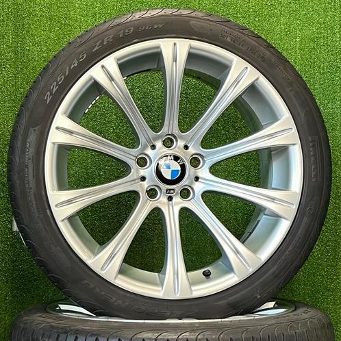 Originele 19 inch BMW 166M velgen met banden 5-serie e60 e61, Auto-onderdelen, Banden en Velgen, Banden en Velgen, Zomerbanden