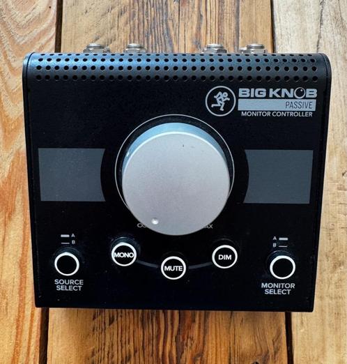 Mackie Big Knob passive monitorcontroller, Audio, Tv en Foto, Professionele Audio-, Tv- en Video-apparatuur, Zo goed als nieuw