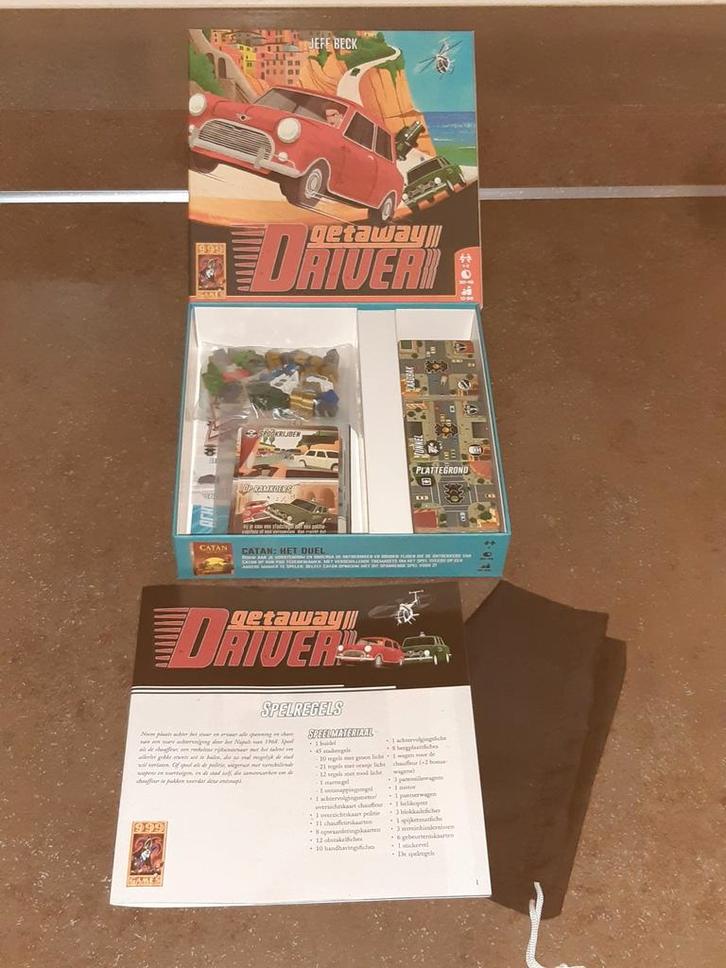Getaway driver nieuw, Hobby en Vrije tijd, Gezelschapsspellen | Bordspellen, Nieuw, Ophalen of Verzenden