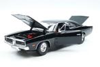 Dodge Charger R/T 1969 Zwart 1-18 Maisto, Hobby en Vrije tijd, Modelauto's | 1:18, Tschuiten@hotmail.com, Auto, Nieuw, Ophalen of Verzenden