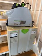 Festool TS 75 met gelederailen. 140-80 cm, Doe-het-zelf en Verbouw, Ophalen of Verzenden, Gebruikt