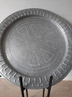 Marokkaans dienblad handwerk, Huis en Inrichting, Woonaccessoires | Dienbladen, Ophalen, Gebruikt, Rond