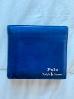 Ralph & Lauren Blue Leather Wallet, Overige merken, Gebruikt, Blauw, Ophalen of Verzenden