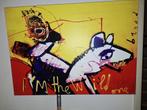 Herman brood canvas 3 x, Antiek en Kunst, Ophalen of Verzenden