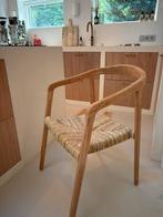 Handgemaakte teak houten stoelen - eetkamerstoel, Huis en Inrichting, Stoelen, Ophalen, Zo goed als nieuw, Bruin