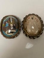 2 mooie religie schrijnen, Antiek en Kunst, Antiek | Religie, Verzenden