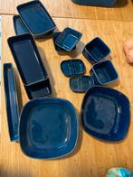 Blauwe Tapas Schaaltjes Set, Ophalen, Zo goed als nieuw, Overige materialen, Los bestek