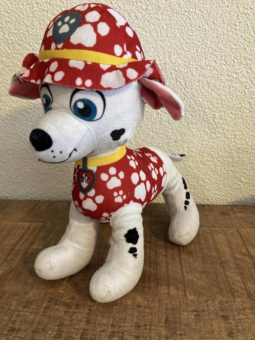 PAW Patrol knuffel Marshall. 25 cm hoog. ZGAN., Kinderen en Baby's, Speelgoed | Knuffels en Pluche, Zo goed als nieuw, Hond, Ophalen of Verzenden