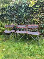 Opvouwbare stoelen Decathlon, Caravans en Kamperen, Ophalen, Zo goed als nieuw, Campingstoel