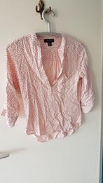 roze met zwart gestippelde blouse Atmosphere, maat 34, Kleding | Dames, Ophalen, Maat 34 (XS) of kleiner, Roze