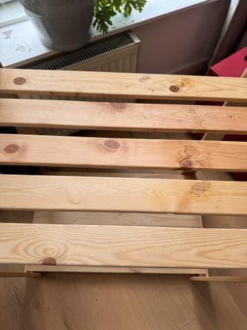 IKEA Ivar Stellingkast + 2 houten Kratten - afbeelding 4