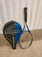 Dunlop blauwe tennis racket comp ti lightweight met hoes, Sport en Fitness, Tennis, L2, Ophalen of Verzenden, Zo goed als nieuw
