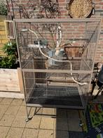 Keddoc vogelkooi, Ophalen, Zo goed als nieuw, Metaal, Vogelkooi