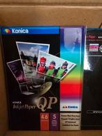 1250 vel Konica Minolta fotopapier 260 gram glossy 10x15, Ophalen, Zo goed als nieuw, Overige typen