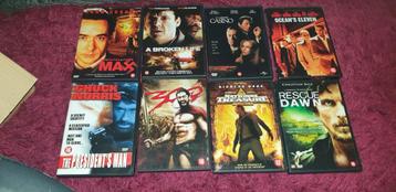 Te koop dvd pakket Actie / thriller / misdaad beschikbaar voor biedingen