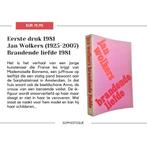 Eerste druk | Jan Wolkers (1925-2007) | Brandende liefde, Gelezen, Ophalen of Verzenden, Nederland