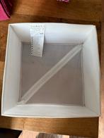 Witte opbergdoos - Skubb IKEA, Ophalen of Verzenden, Zo goed als nieuw, Kunststof, Minder dan 50 cm