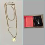 2 nieuwe kettingen, Sieraden, Tassen en Uiterlijk, Ophalen of Verzenden, Nieuw, Goud, Overige materialen