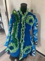 Blauw /groene nieuwe iets getailleerde Carnavalsjas maat m, Maat 38/40 (M), Carnaval, Nieuw, Ophalen of Verzenden