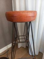 Stoere barkruk, Gebruikt, 60 tot 90 cm, Ophalen of Verzenden, Metaal