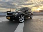 Nette unieke BMW X5 E53 3.0D uit 2004 - grijs kenteken, Auto's, Automaat, Zwart, Leder, Diesel