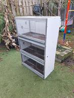 Degelijke broedkooi aluminium trespa, Ophalen, Gebruikt, Aluminium, Broedkooi of Kweekkooi