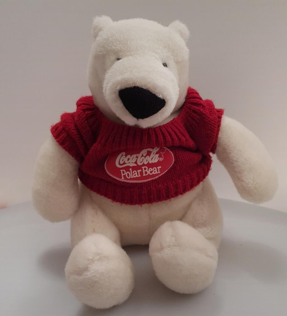 Coca Cola polar bear knuffel ijsbeer trui Best Play kerst, Kinderen en Baby's, Speelgoed | Knuffels en Pluche, Zo goed als nieuw