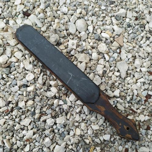 VERY OLD SHOP BARBER SHAVE RAZOR NATURAL SHARPENING STONE CO, Antiek en Kunst, Antiek | Gereedschap en Instrumenten, Verzenden