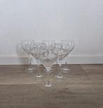 6 kristallen wijnglazen champagne spiegelau glazen vintage, Antiek en Kunst, Antiek | Glas en Kristal, Ophalen of Verzenden