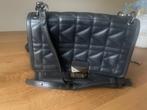 Prachtige leren tas van Karl Lagerfeld, Verzenden, Zo goed als nieuw, Zwart, Schoudertasje