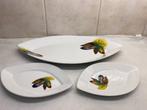Mossel Schaal + 2 Kleine Schaaltjes, Ophalen of Verzenden