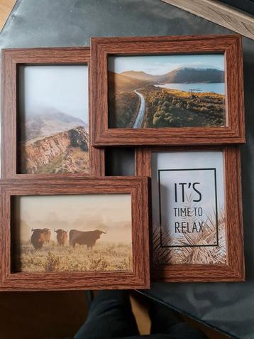 Fotolijst voor 4 foto's - 10x15 cm   beschikbaar voor biedingen
