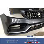 W205 C63 AMG FACELIFT VOORBUMPER COMPLEET Mercedes C Klasse, Gebruikt, -, Voor, Ophalen of Verzenden