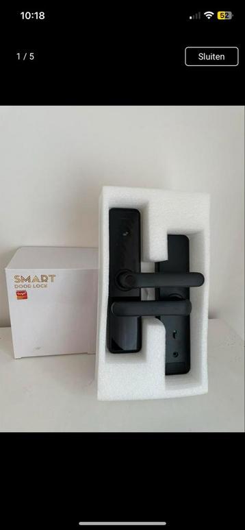 Smart Deurhendel | Vingerafdruk & Code | Tuya Smart beschikbaar voor biedingen