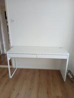 Wit bureau 142x50, Huis en Inrichting, Bureaus, Ophalen, Gebruikt, Bureau