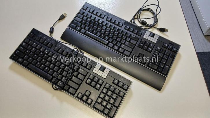 Partij toetsenborden PS/2 en USB, Computers en Software, Toetsenborden, Gebruikt, Qwerty, Bedraad, Multimediatoetsen, Ophalen