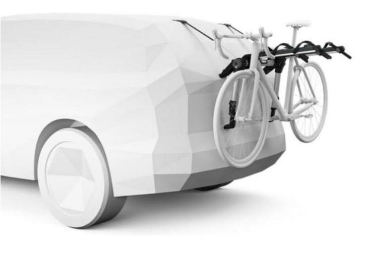 Thule outway hanging 3 fietsendrager, Auto diversen, Fietsendragers, Achterklepdrager, Ophalen of Verzenden