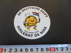 sticker hollands café de delftsche duyt malgrat de mar *, Ophalen, Zo goed als nieuw