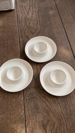 Drie eierdopjes melamine, Ophalen, Overige materialen, Overige stijlen, Overige typen
