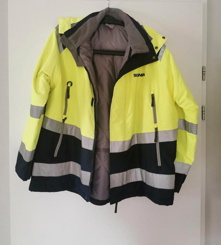 Scania Veiligheids Winterjas, Kleding | Heren, Jassen | Zomer, Nieuw, Overige maten, Geel, Ophalen of Verzenden