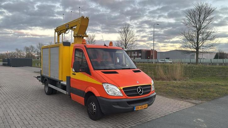 Mercedes-Benz 513 CDI 115.000 NAP HOOG WERKER DUBBEL LUCHT 2, Auto's, Vrachtwagens, Particulier, Te koop, Mercedes-Benz, Diesel