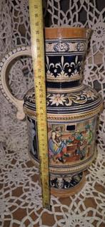 Oude Duitse bierkan zie foto's, Antiek en Kunst, Antiek | Keramiek en Aardewerk, Ophalen of Verzenden