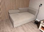 ZGAN!!  Ikea bankje met opbergruimte taupe/beige kleur, Huis en Inrichting, Ophalen, 150 tot 200 cm, Tweepersoons, 75 tot 100 cm