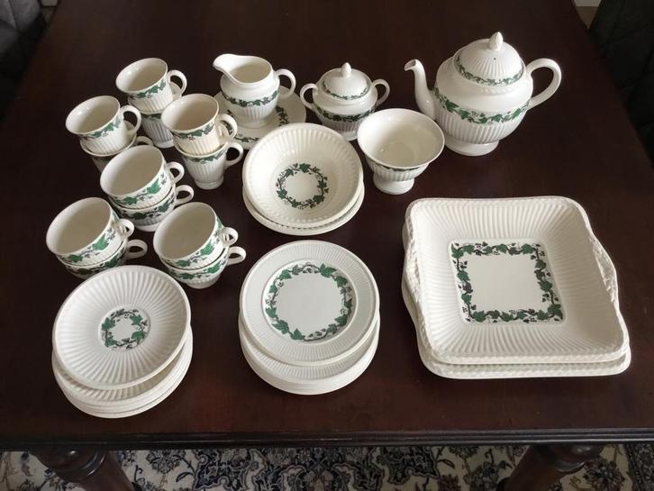 Wedgewood theesevies, Huis en Inrichting, Keuken | Servies, Zo goed als nieuw, Overige typen, Wedgwood, Porselein, Ophalen of Verzenden