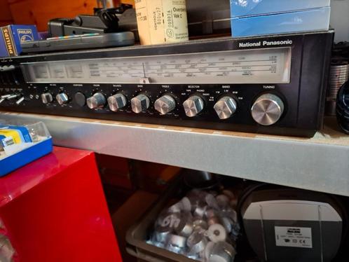 National Panasonic jaren 70 stereo radio/cassette deck, Audio, Tv en Foto, Stereo-sets, Gebruikt, Cassettedeck, Tuner of Radio