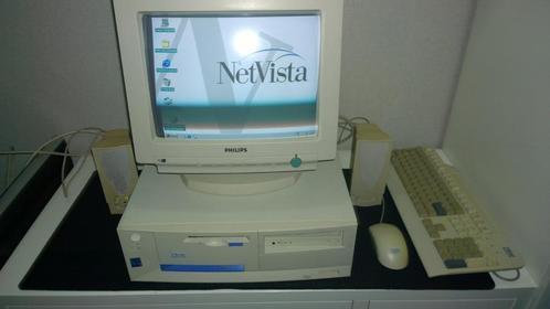 Vintage IBM Netvista, compleet, Windows 98, Pentium 4, Computers en Software, Vintage Computers, Ophalen