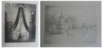 Lodewijk Willem van Kooten (1903-1972) 2 werken, Ophalen of Verzenden, 1960 tot 1980, Zuid-Holland