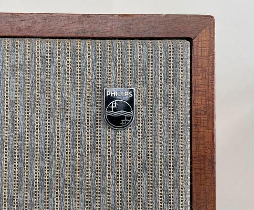 Vintage Philips AD5053 luidsprekers, boxen, speakers, Audio, Tv en Foto, Luidsprekers, Gebruikt, Overige typen, Philips, Ophalen