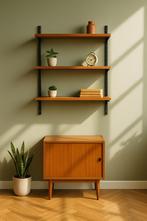 Prachtig vintage wandrek, Huis en Inrichting, Woonaccessoires | Wandplanken en Boekenplanken, Ophalen, Zo goed als nieuw